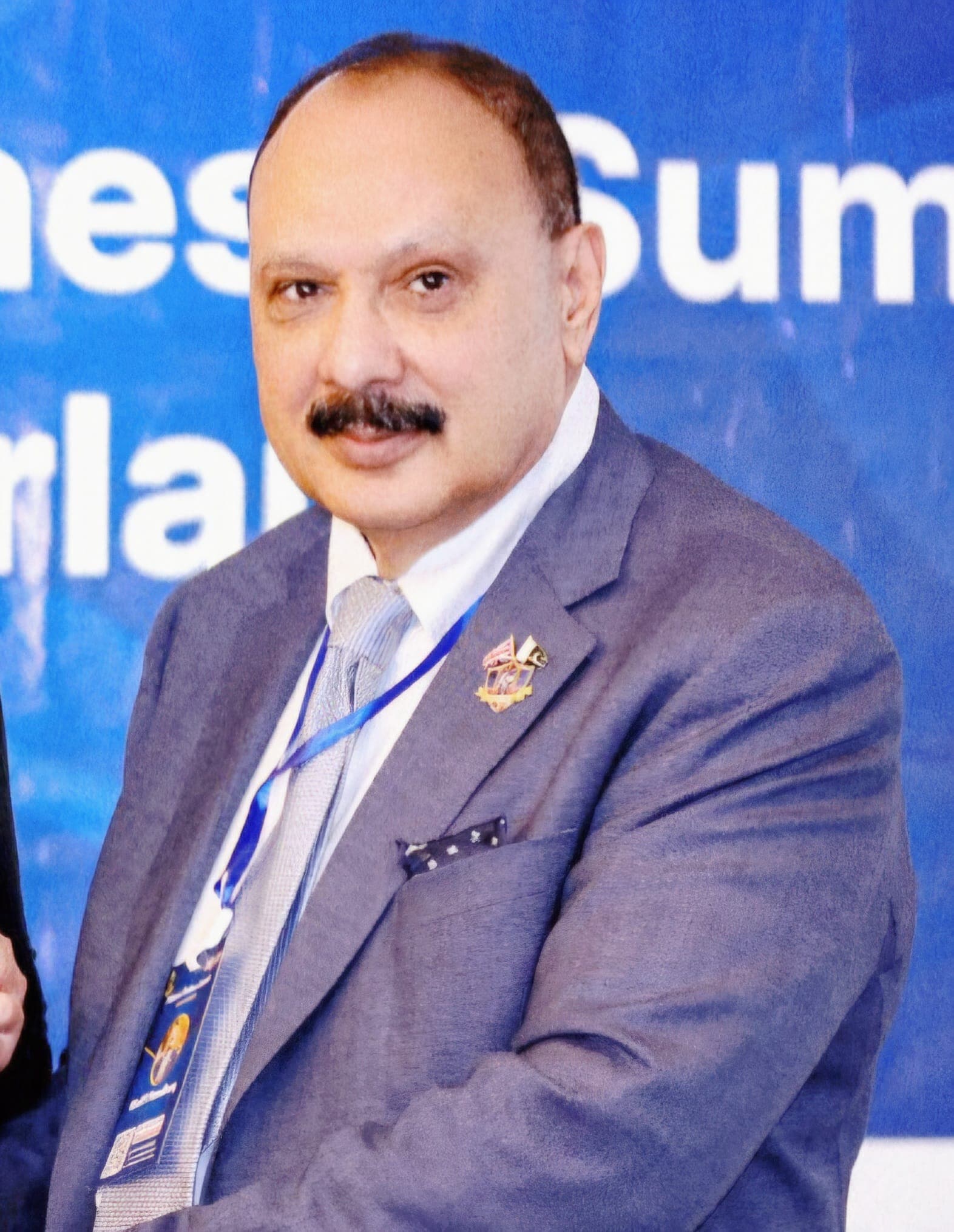 Khalil Choudhary at international business summit